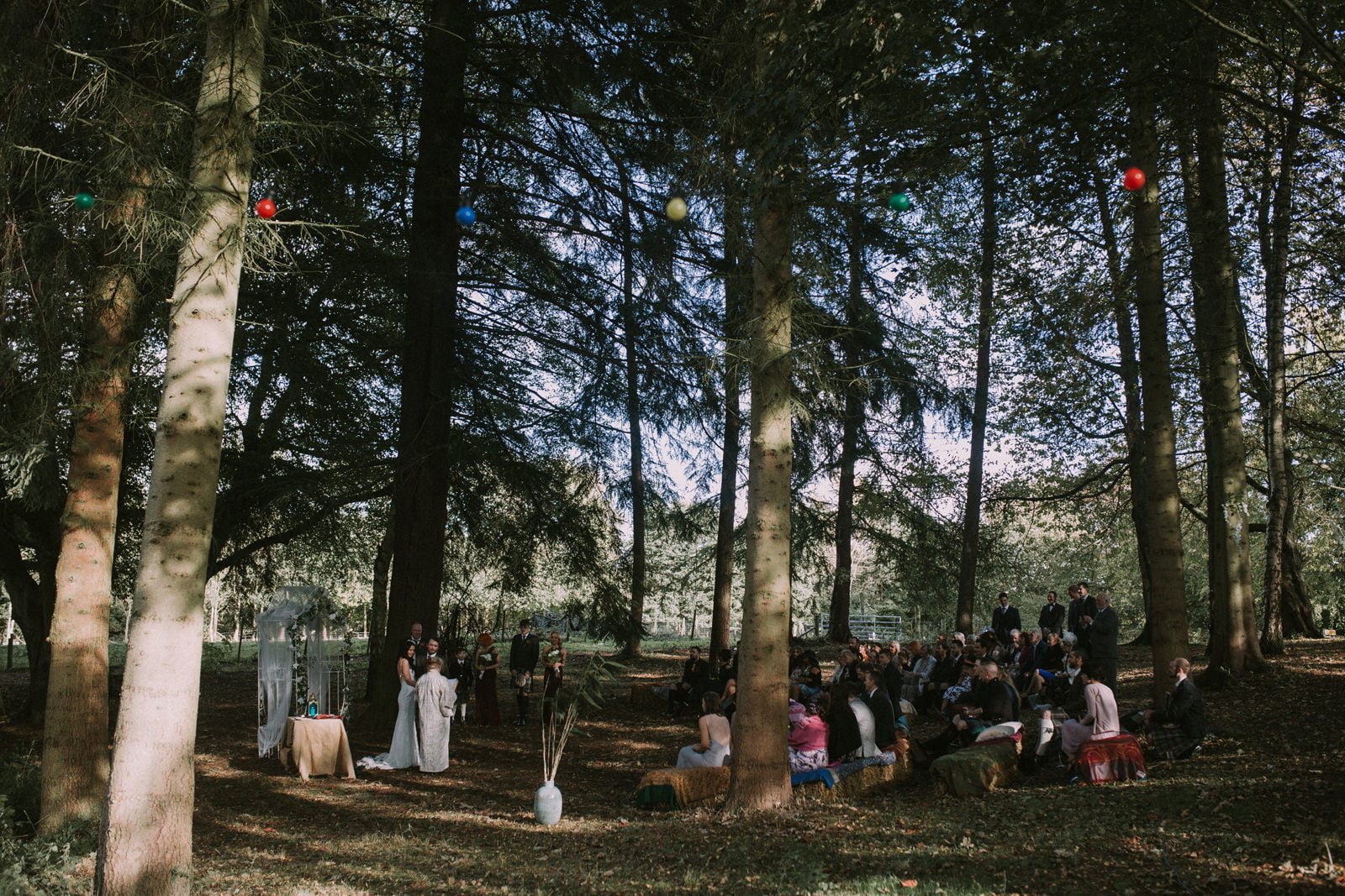 boho woodland wedding